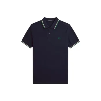 FRED PERRY Polo Shirt Men's Blue