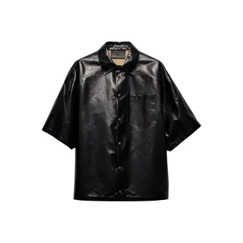 PRADA Leather Shirt