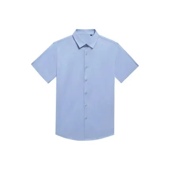 DANIEL HECHTER Shirt Summer Men's Sky Blue