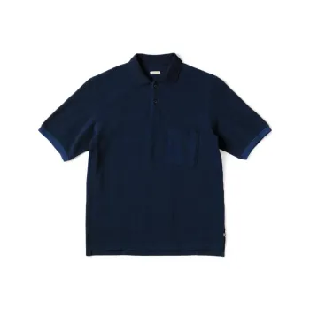 Kapital Polo Shirt Unisex Indigo