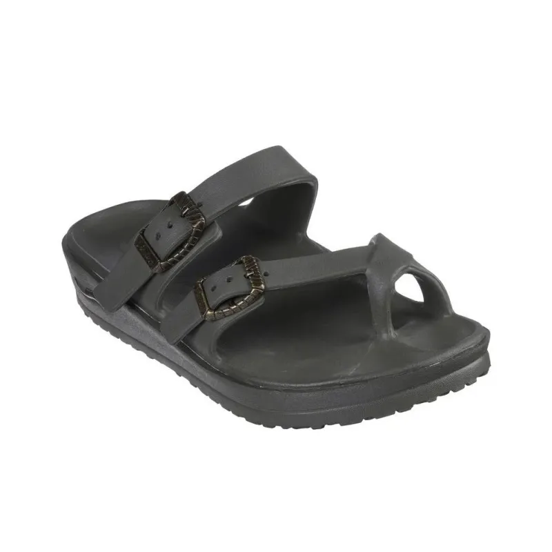 Skechers Quick Dry Slide Slippers Women's Dark Green-2