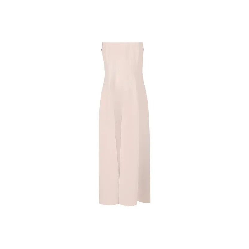 Brunello Cucinelli V neck Linen Maxi Dress-5
