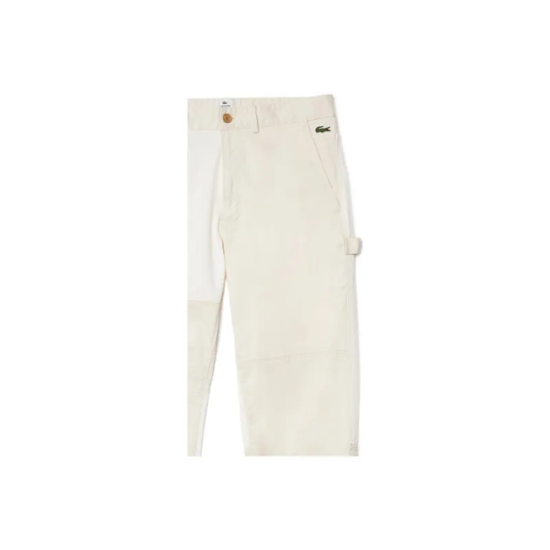 LACOSTE SS22 Casual Pants Men's Ecru-4