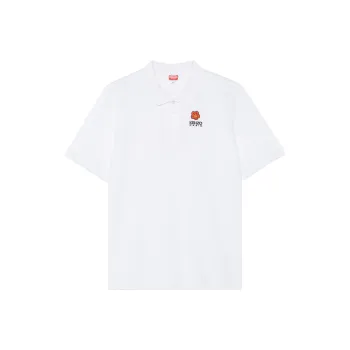KENZO Boke Flower Embroidered Polo Shirt