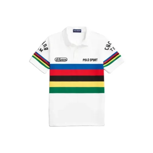 Polo Ralph Lauren SS24 has Slim Polo Sport Mesh Polo Shirt Polo Shirt Unisex White