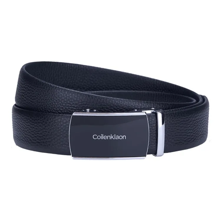 Coilenklaon Top Grain Cow Leather Belts Men's 3.5cm-7