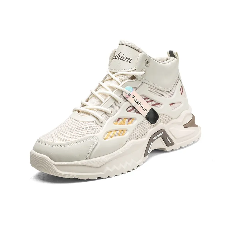 EGCHI High Top Casual Shoes Men's-1