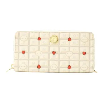 Disney Cotton Wallet Women's Beige