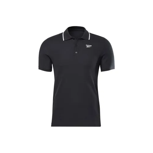 Reebok Polo Shirts Men Black