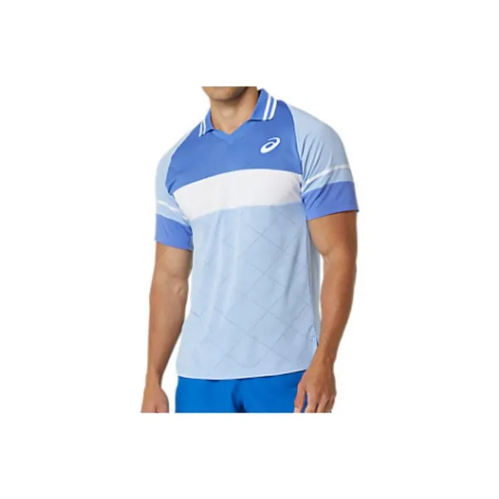 Asics Match Actibreeze Polo Shirt Polo Shirt Men's Blue-0