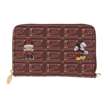 Disney Cotton Wallet Mini Women's Chocolate
