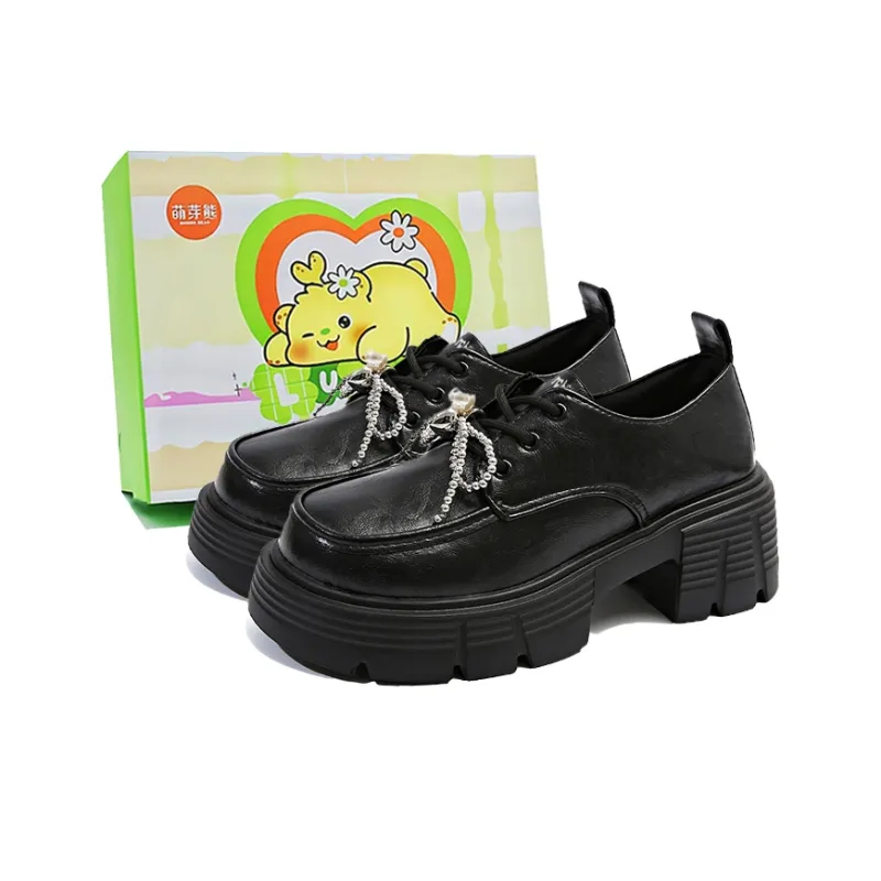 Budding Bear Casual Single Shoes 4.5cm Women's-0