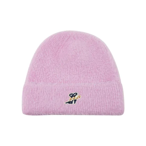 LiNing Nylon Polyester Spandex Beanies Kids' Pink