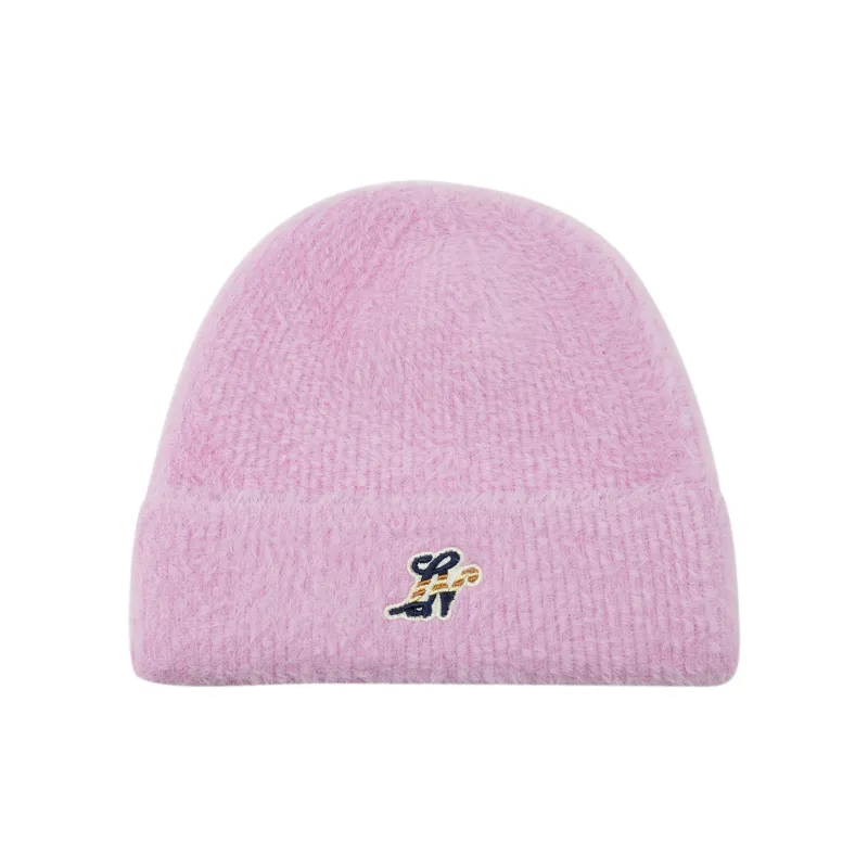 LiNing Nylon Polyester Spandex Beanies Kids' Pink-0