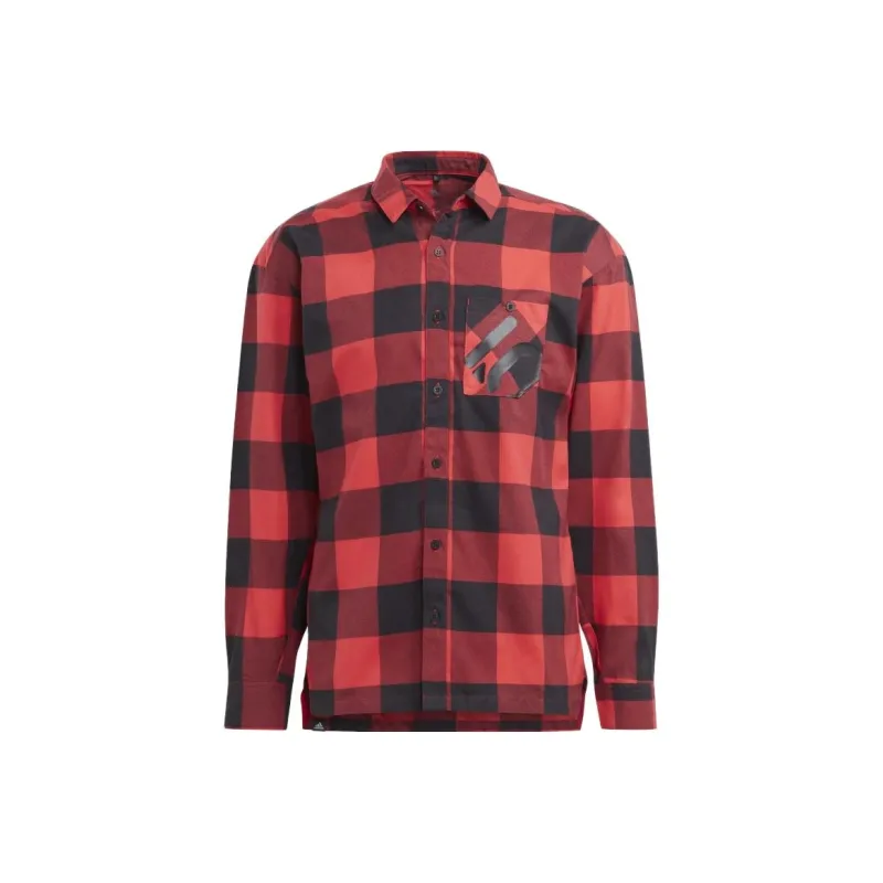 Adidas Free Shipping With AdiClub Five Ten Brand Of The Brave Flannel Shirt Gender Neutral-0