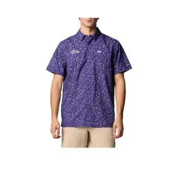 Columbia PFG Super Slack Tide Shirt Men's Purple
