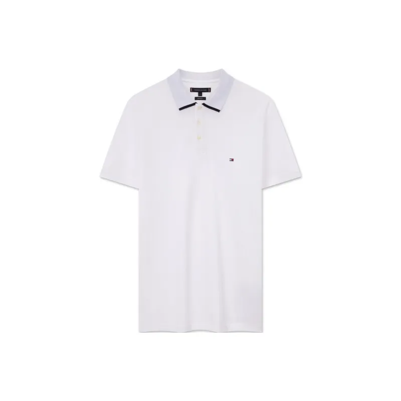Tommy Hilfiger Logo embroidered Piqué Polo Shirt-2