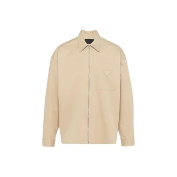 PRADA Shirts Men Beige Yellow