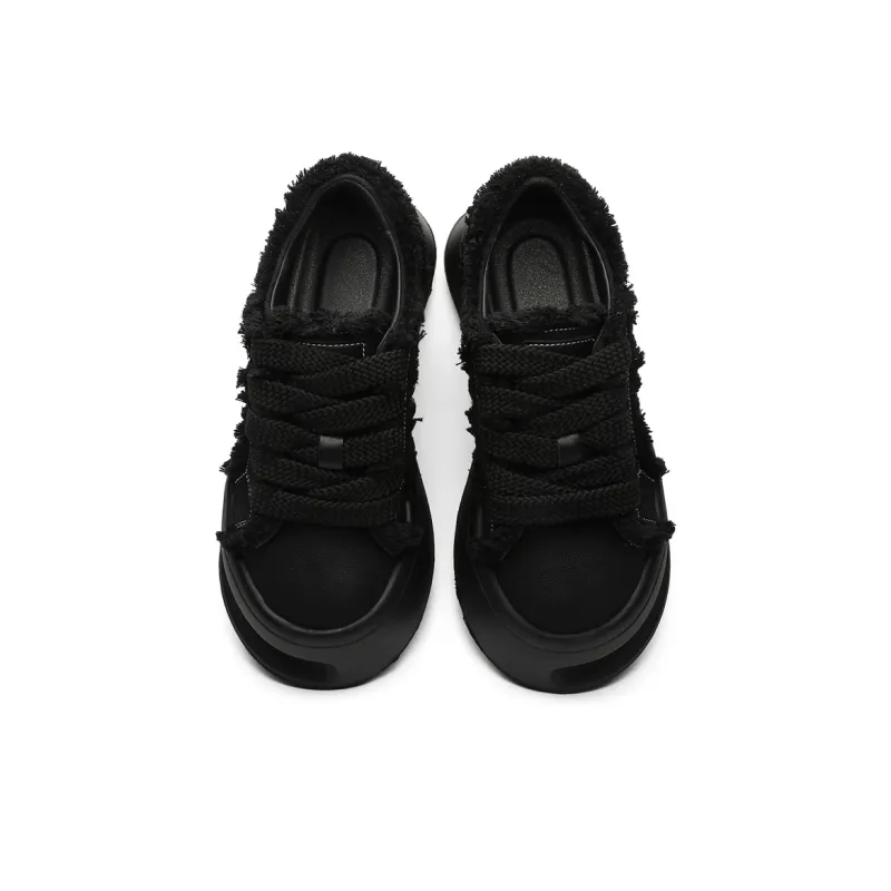 ESTEE GEEA Coverage Slip Resistant, Abrasion Resistant, Lightweight, Breathable Low Top Skateboard Shoes Unisex Black-3