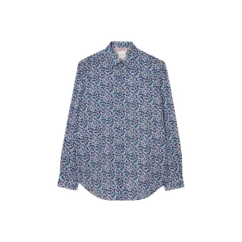 Paul Smith Floral print Organic Cotton Shirt