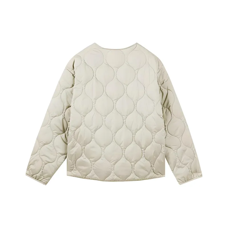 Skechers Puffer Jacket Women's Streptopelia White-1