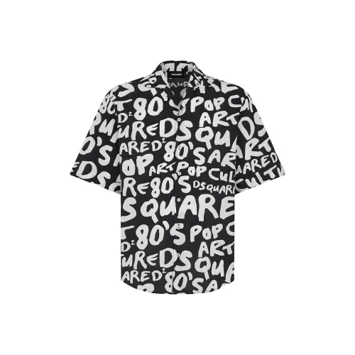 DSQUARED 2 D2 Pop 80'S Bowling Shirt