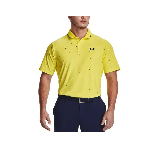 Under Armour Polo Shirt Men's Yellow-0