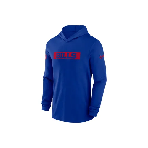 Nike Buffalo Bills Sideline Men's Nike Dri FIT Nfl Long Sleeve Hooded Top