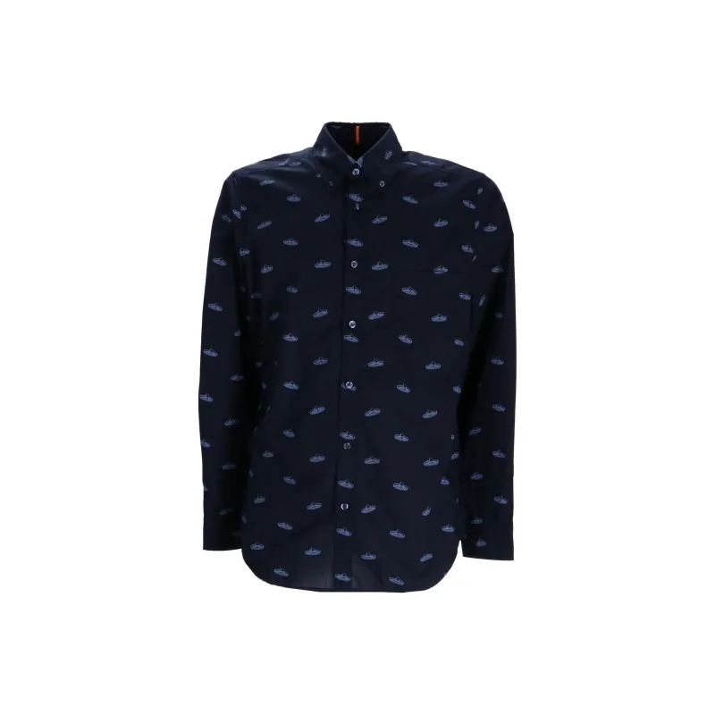 Hugo Sombrero print Cotton Shirt-0