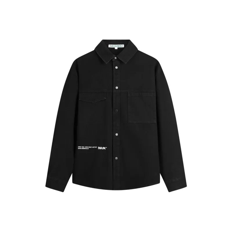 FAIRWHALE Shirts Unisex 001 Black-0