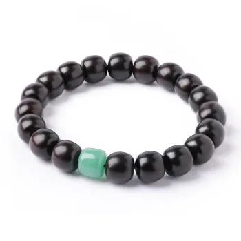 Santan Lodge Pterocarpus Wooden Bracelets Unisex