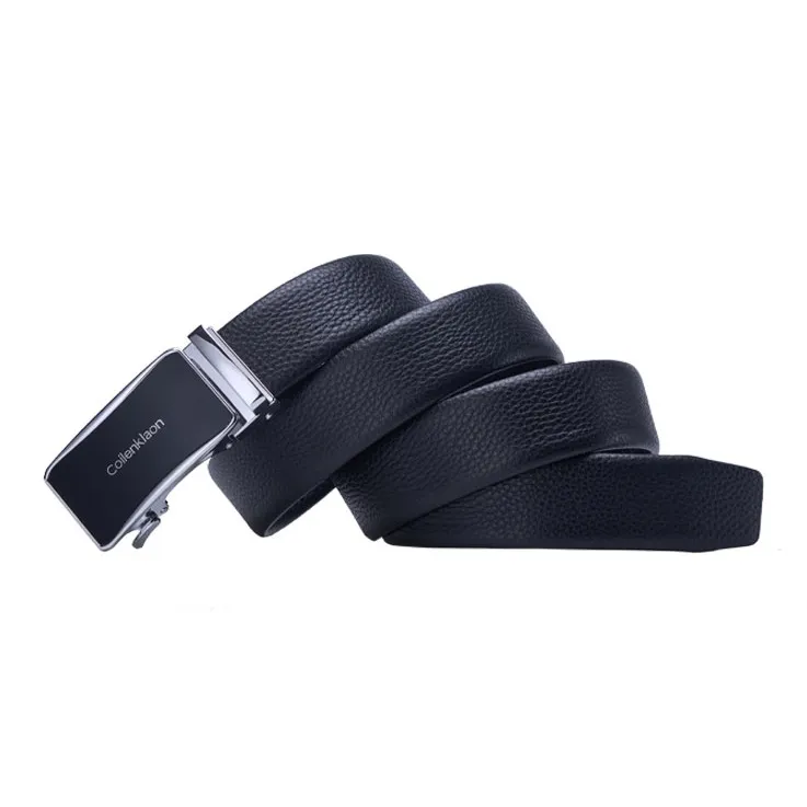 Coilenklaon Top Grain Cow Leather Belts Men's 3.5cm-9