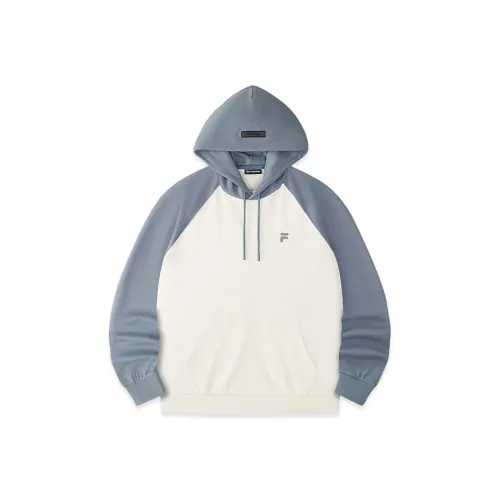 FILA FUSION Sweatshirt Unisex Blue Beige Gray