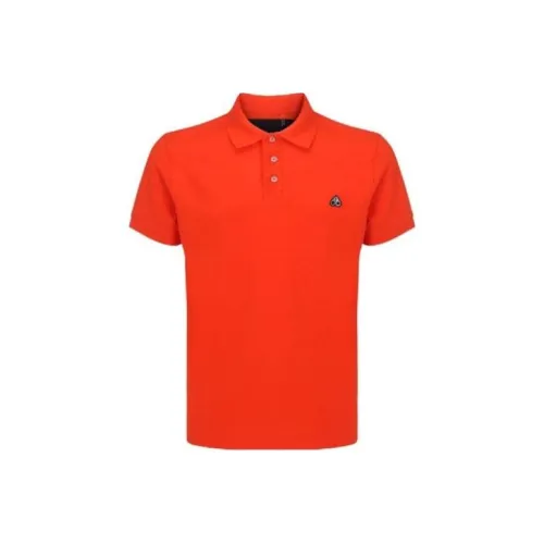Moose Knuckles Polo Shirt Men's Orange