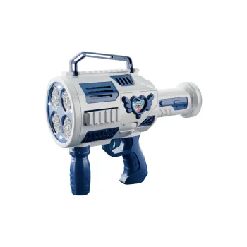 Cute Baby Four Cylinder Bubble Blower Machine, Handheld Electric Bubble Machines