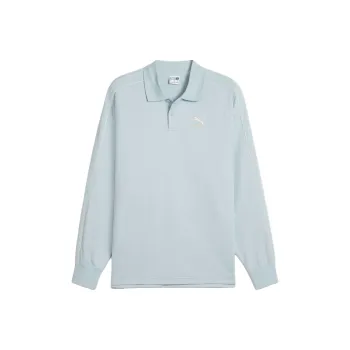 PUMA Playera Tipo Polo De Mangas Largas Para Hombre T7