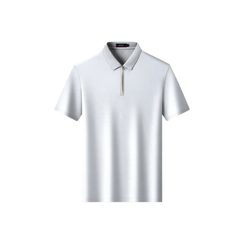 PIERRE CARDIN Polo Shirt Men's Light Sky Blue-14