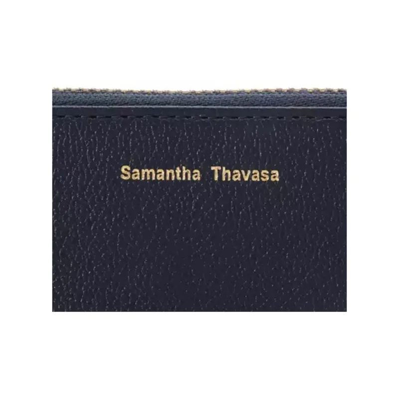 Disney Cow Leather Wallet Women's Black-5