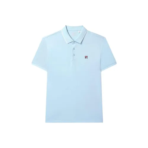 FILA Polo Shirt Men's Forget Me Not Blue