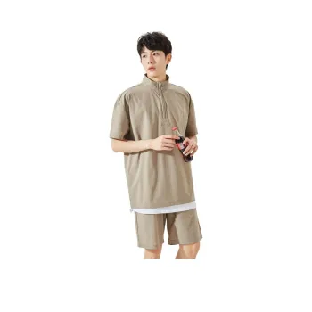 Tonlion Polo Shirt Men's Brown Copper