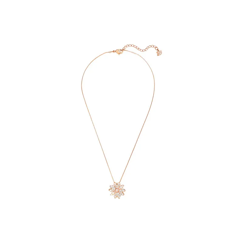 Swarovski Faux Crystal Necklaces Women's Pink-2