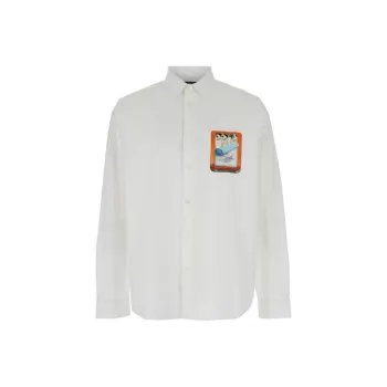 Jacquemus Graphic Printed Long Sleeved Shirt