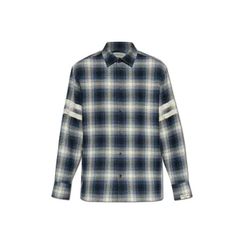 Golden Goose Checkered Button Up Shirt