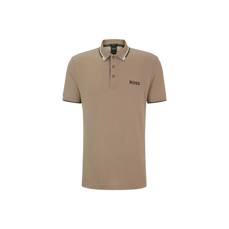 HUGO BOSS Logo embroidered Polo Shirt-0