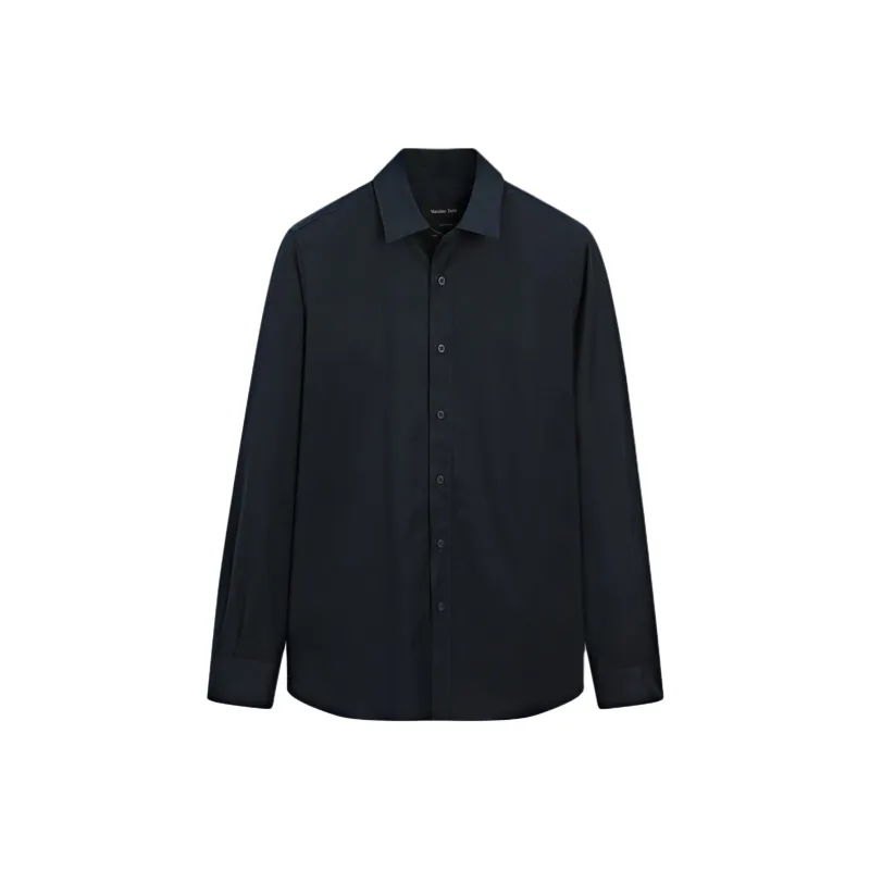 Massimo Dutti Shirt Men's Marine Blue-0