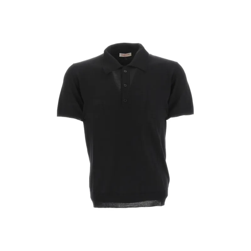 Valentino Polo Shirt Men's Black-0