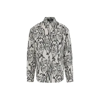 Jacquemus Allover Printed Shirt