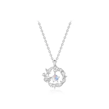 TIANJUE S925 Silver Necklaces Unisex