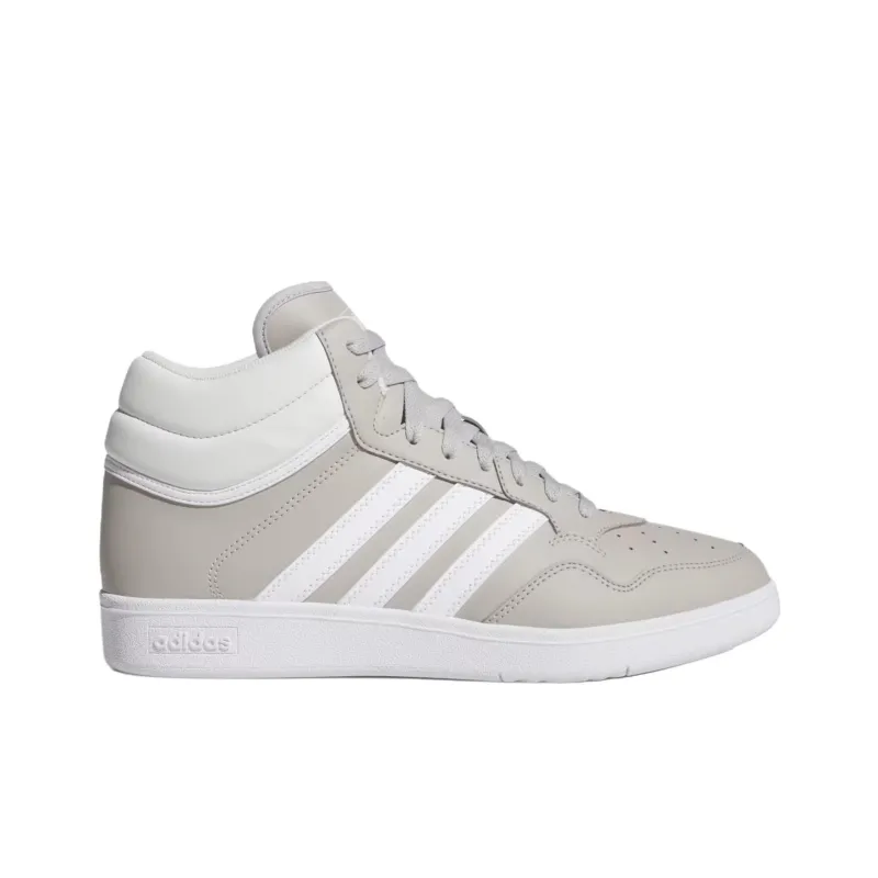 Adidas Hoops 4.0 Mid Grey Two Cloud White Crystal White-1