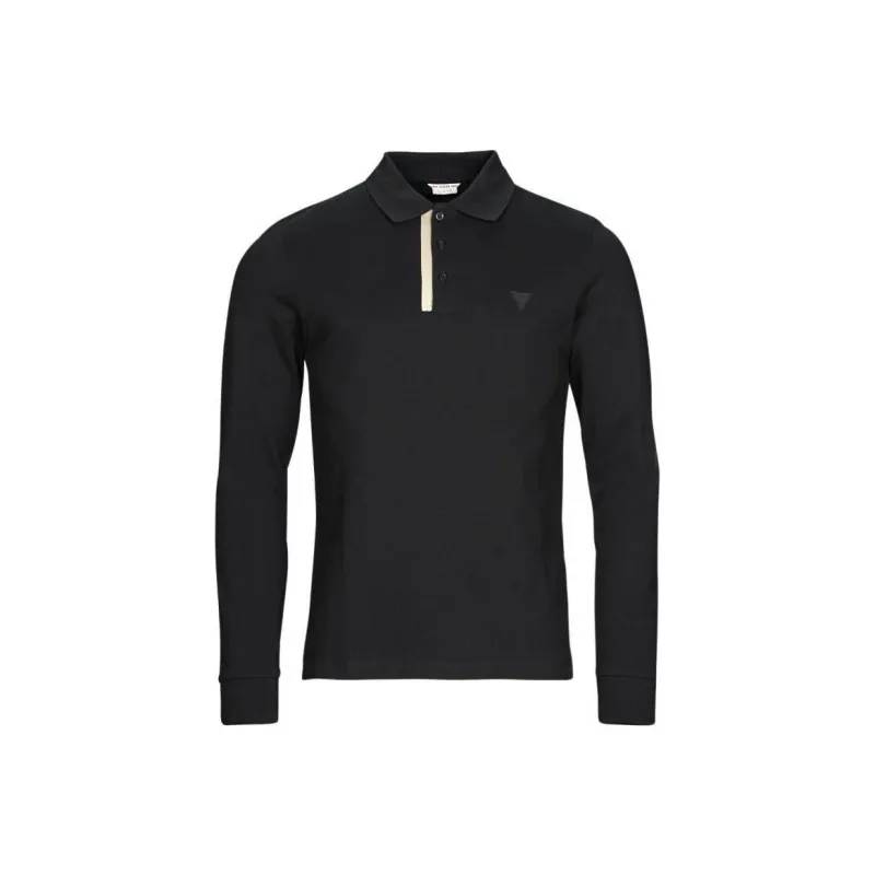 GUESS Polo Shirts Men Black-0